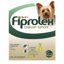Fiprolex Cães até 10kg - 0,67ml
